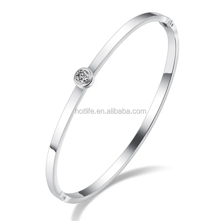 personalized gift high quality stainless steel women elegant thin bangle with diamond
personalized gift high quality stainless steel women elegant thin bangle with diamond