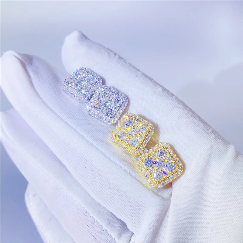 Wholesale Price VVS Moissanite Stud Earrings Men Women S925 Sterling Silver Moissanite Stud Earrings
Wholesale Price VVS Moissanite Stud Earrings Men Women S925 Sterling Silver Moissanite Stud Earrings