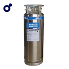 Nitrogen Vertical 175L 195L Cryogenic Sampling Liquid Nitrogen Dewar Container