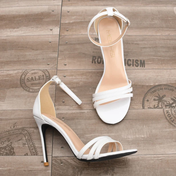 Goxeou Factory Women High Heels Sandals Ladies Dress Shoes Ankle Strap Patent Leather Party Wedding Casual Leisure Large Size
Goxeou Factory Women High Heels Sandals Ladies Dress Shoes Ankle Strap Patent Leather Party Wedding Casual Leisure Large Size