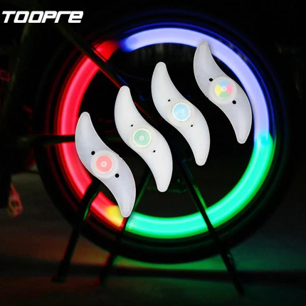 Colorful LED Mountain Bicycle Wheel Light Waterproof Willow Leaf Lamp Bike Spoke Light
Colorful LED Mountain Bicycle Wheel Light Waterproof Willow Leaf Lamp Bike Spoke Light