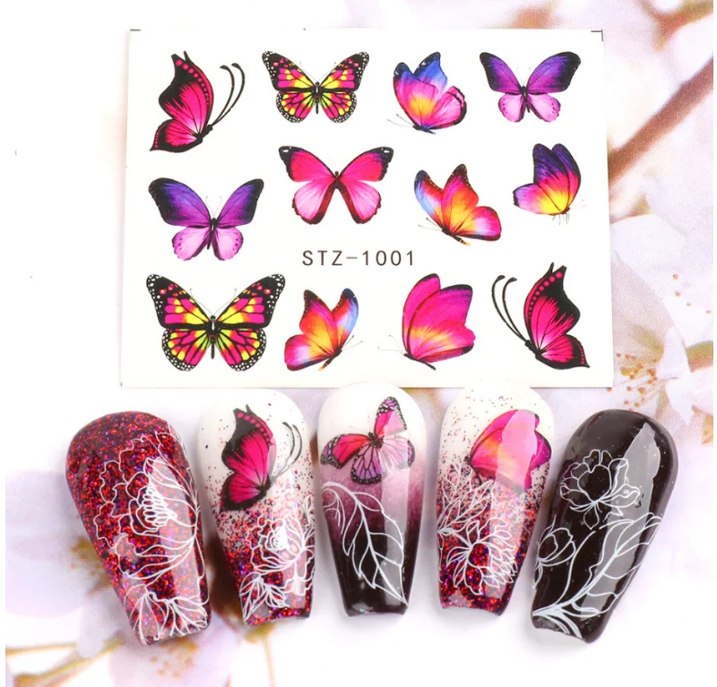 Supplies adhesive 3D butterfly Nail Decal holographic nail sticker, Colorful
Supplies adhesive 3D butterfly Nail Decal holographic nail sticker, Colorful