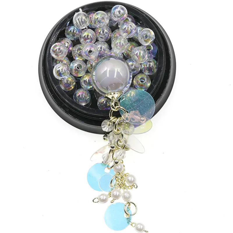 Japanese new style nail art DIY decorative crystal ball nail art jewelry magic colored glass bead nail art pendant jewelry, Colorful
Japanese new style nail art DIY decorative crystal ball nail art jewelry magic colored glass bead nail art pendant jewelry, Colorful