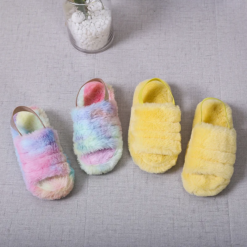 Fashion New Autumn winter Plus size woolen Warm plush slippers home fur slippers fluffy kids fur slides kids fur slippers, As the picture show
Fashion New Autumn winter Plus size woolen Warm plush slippers home fur slippers fluffy kids fur slides kids fur slippers, As the picture show