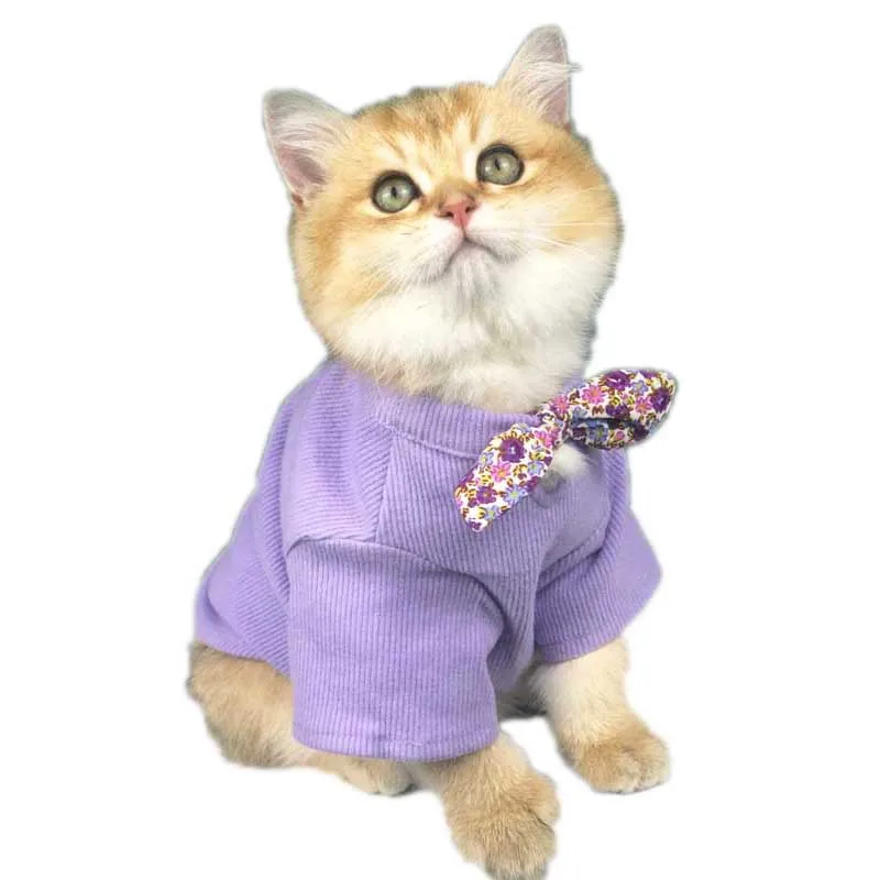 Pet Clothes Cotton Dress Short Sleeve Top Bow Tie Cute Puppy Small Dogs Cats Kittens Outfit
Pet Clothes Cotton Dress Short Sleeve Top Bow Tie Cute Puppy Small Dogs Cats Kittens Outfit