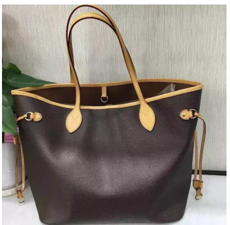 

handbags luxury Neverful Bag Women Shopping Bag Luxury Brand Monogrom Never Shoulder Bag Canvas Leather Full Handbags MM/GM