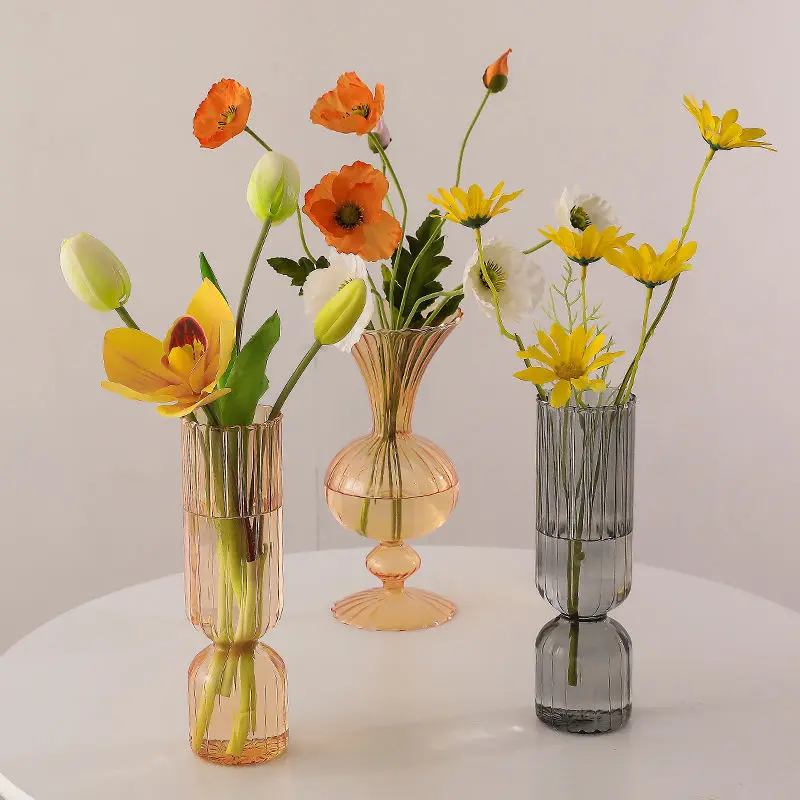 Home Decor Glass Vase Living Room Decoration Plant Pots Decorative Container Plant Hydroponic Desktop Color Transparent Vase
Home Decor Glass Vase Living Room Decoration Plant Pots Decorative Container Plant Hydroponic Desktop Color Transparent Vase