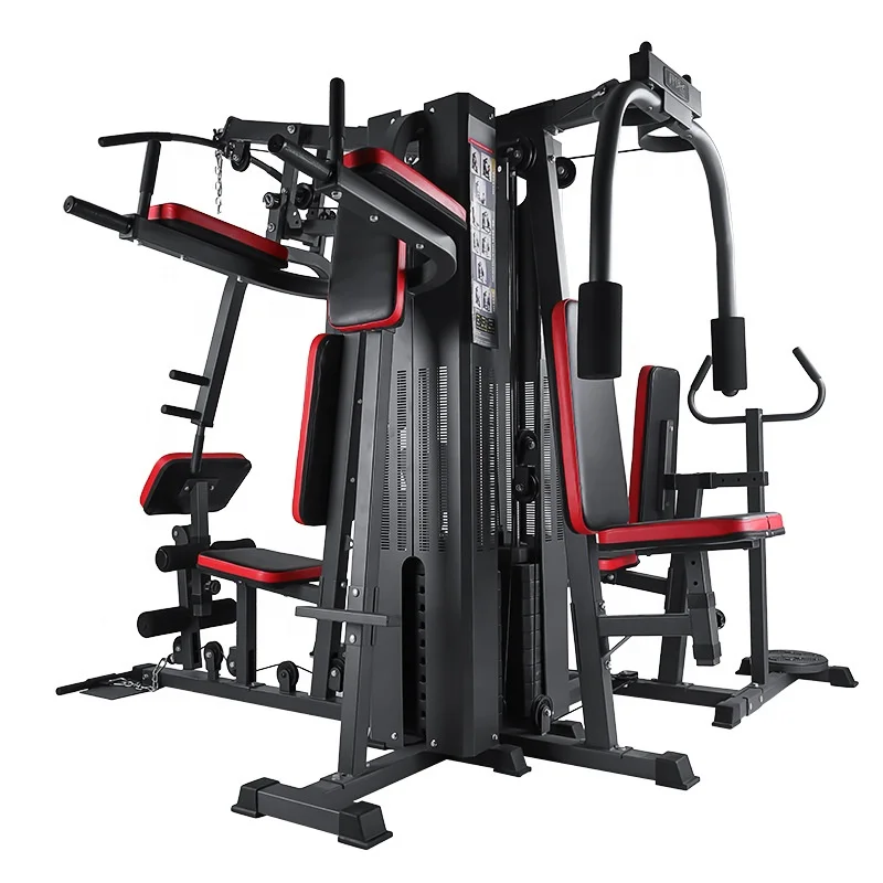 2020 New commerical fitness equipment 5 station gym machine gym multistation integrated gym trainer, Customized
2020 New commerical fitness equipment 5 station gym machine gym multistation integrated gym trainer, Customized