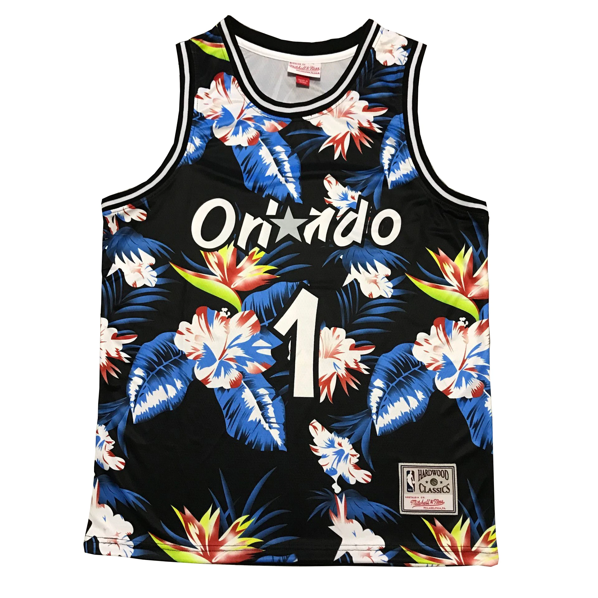 NNBA Classical Basketball Jersey Mens M&N Magic Floral Print #1 Hardaway Jersey Super Quality Sports Clothing Tops
NNBA Classical Basketball Jersey Mens M&N Magic Floral Print #1 Hardaway Jersey Super Quality Sports Clothing Tops