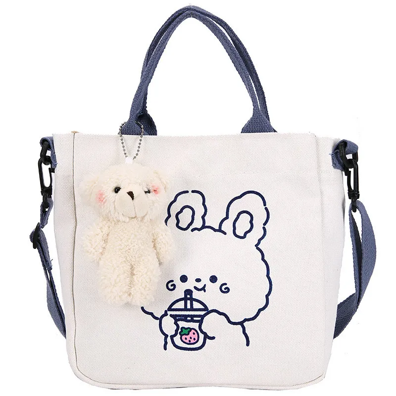 Canvas Shoulder Shopping Cute Bear Bags Women Satchel Tote Hand Bag Travel Bag Purses Casual Handbag For Women Bookbag, Customized color
Canvas Shoulder Shopping Cute Bear Bags Women Satchel Tote Hand Bag Travel Bag Purses Casual Handbag For Women Bookbag, Customized color