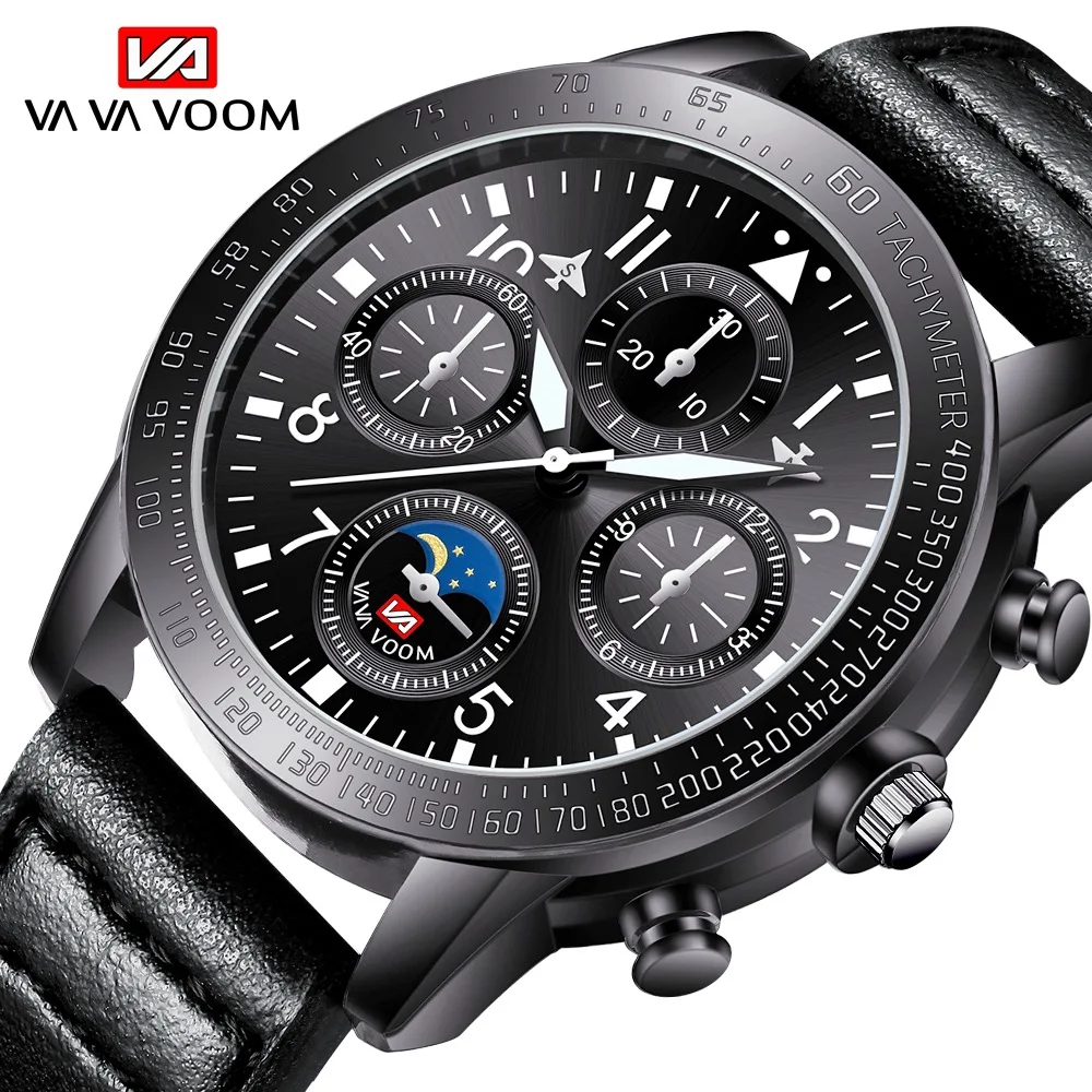 Mens Watches Top Luxury Brand Waterproof Sport Wrist Watch Chronograph Quartz Military Leather Relogio Masculino
Mens Watches Top Luxury Brand Waterproof Sport Wrist Watch Chronograph Quartz Military Leather Relogio Masculino