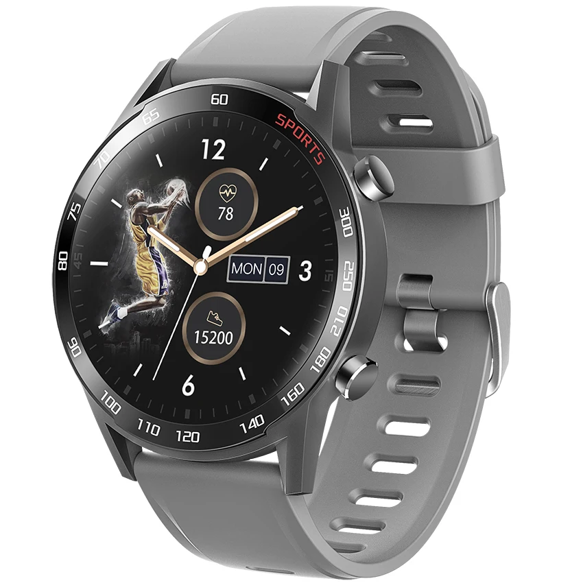 Blood oxygen blood pressure heart rate gray smart watch with temperature monitoring wearable bracelet
Blood oxygen blood pressure heart rate gray smart watch with temperature monitoring wearable bracelet