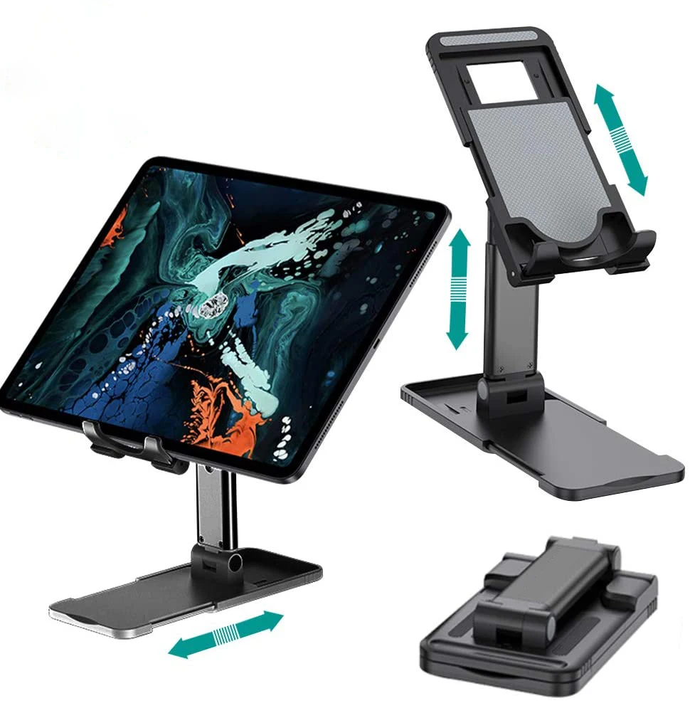 Universal Adjustable Aluminum Tablet Desktop Shooting Mobile Phone Stand Holder, White, black, orange,sky blue,green,pink
Universal Adjustable Aluminum Tablet Desktop Shooting Mobile Phone Stand Holder, White, black, orange,sky blue,green,pink