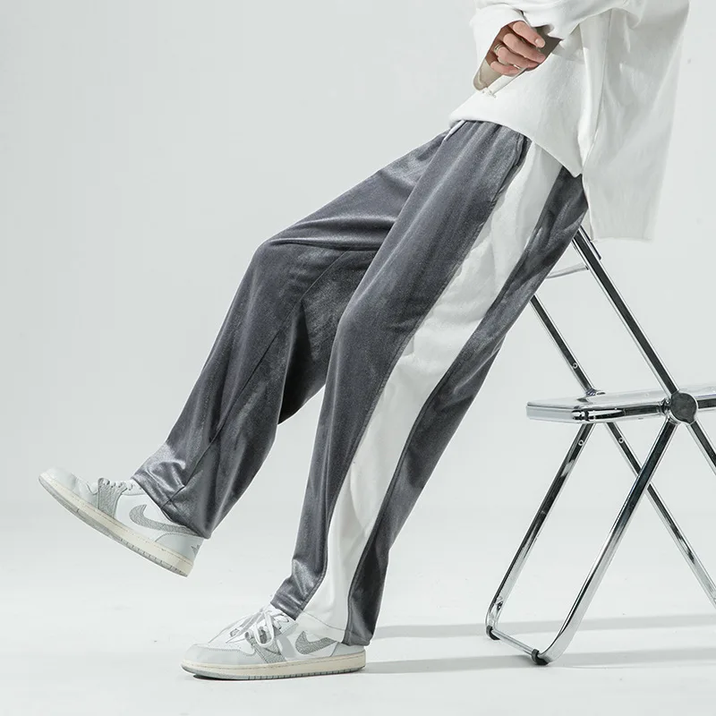 WWK Special Hot Sellmen's Plus Size Casual Straight-leg Pants Youth Matching Custom Men Wide Cotton Sweatpants with Pockets, Gray, black, brown
WWK Special Hot Sellmen's Plus Size Casual Straight-leg Pants Youth Matching Custom Men Wide Cotton Sweatpants with Pockets, Gray, black, brown