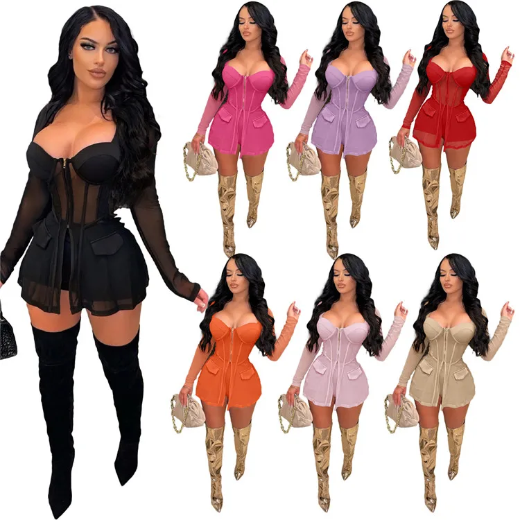 Boutique Sexy Ladies Mesh Outfits Patchwork See Through Summer Cool Plus Size Women Two Piece Shorts Set
Boutique Sexy Ladies Mesh Outfits Patchwork See Through Summer Cool Plus Size Women Two Piece Shorts Set