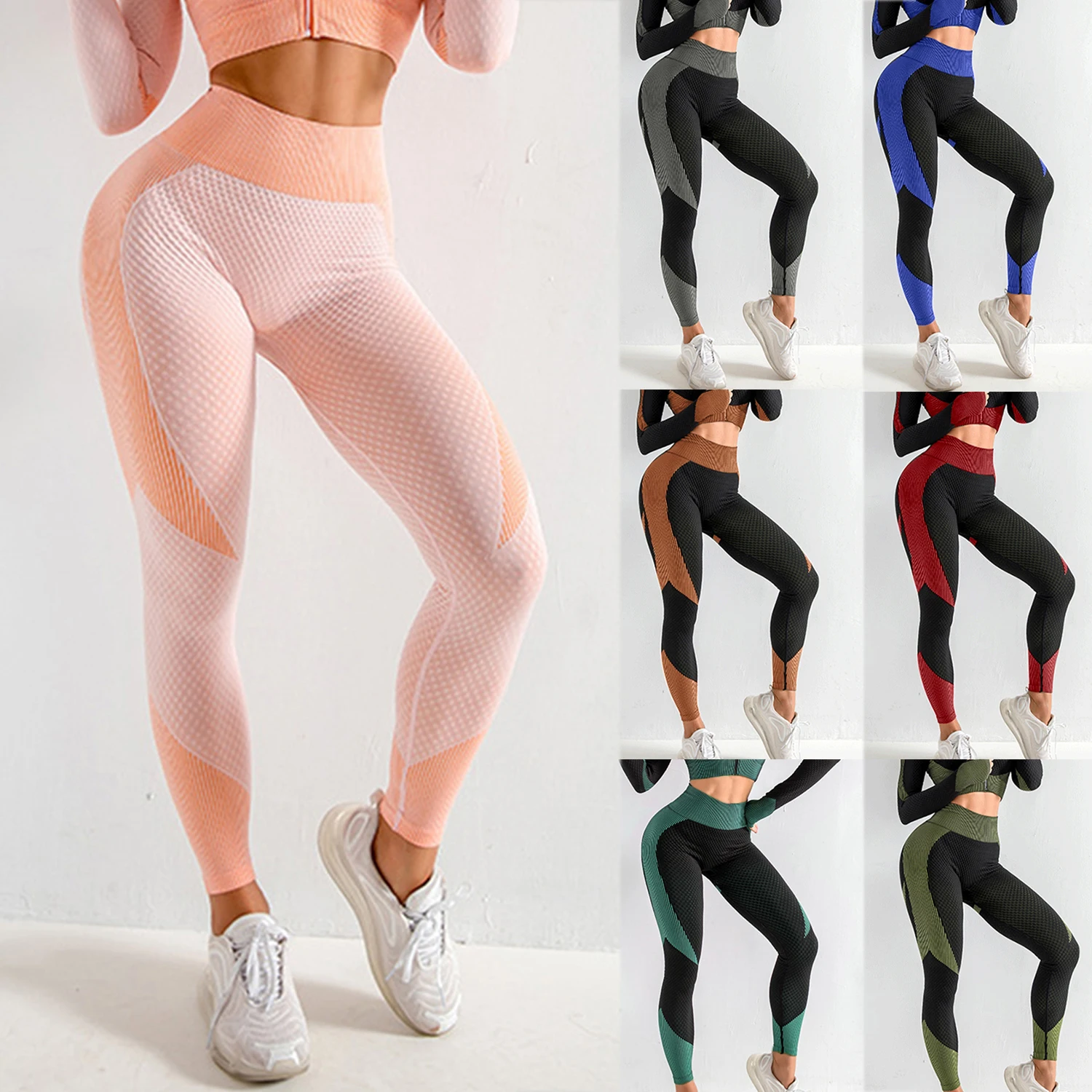 High waist workout leggings Seamless Running Leggings Fitness Women Soft Leggings Breathable Yoga Pants, 8 colors as details show
High waist workout leggings Seamless Running Leggings Fitness Women Soft Leggings Breathable Yoga Pants, 8 colors as details show