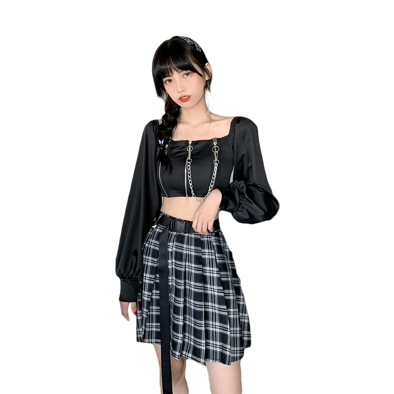 2021 new arrivals summer collection sexy off shoulder ladies fashion crop top, Black
2021 new arrivals summer collection sexy off shoulder ladies fashion crop top, Black