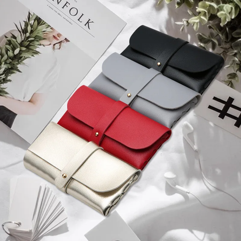 Portable Leather Eyeglasses Glasses Case Sunglasses Soft Bag PVC Leather Hand Myopia Glasses Storage Box
Portable Leather Eyeglasses Glasses Case Sunglasses Soft Bag PVC Leather Hand Myopia Glasses Storage Box