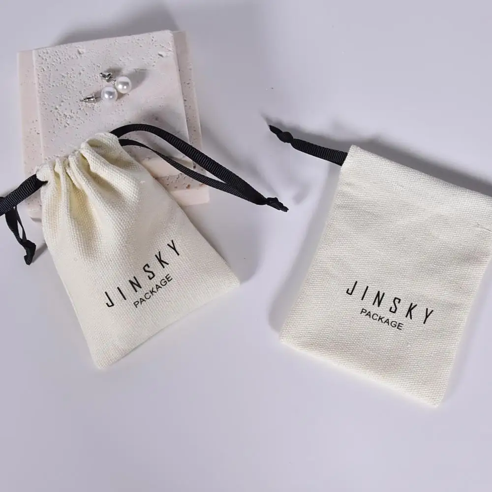 JINSKY high grade linen jewelry storage bag luxury beige drawstring necklace ring earrings stud pouch
JINSKY high grade linen jewelry storage bag luxury beige drawstring necklace ring earrings stud pouch