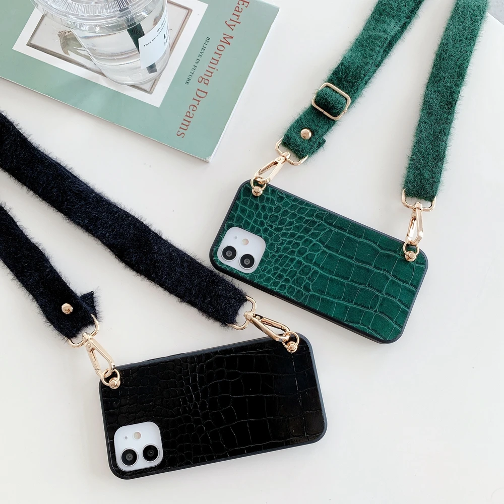 crocodile leather Back Cover Phone Case with shoulder strap for xr ,lady's Luxury case for iPhone 12 pro max leather cover
crocodile leather Back Cover Phone Case with shoulder strap for xr ,lady's Luxury case for iPhone 12 pro max leather cover