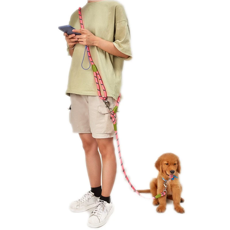 Wholesale Nylon Reflective Pet P Rope Pet Chain Leads Free Hands Cross Shoulders Puppy Dog Training Leash, Picture
Wholesale Nylon Reflective Pet P Rope Pet Chain Leads Free Hands Cross Shoulders Puppy Dog Training Leash, Picture