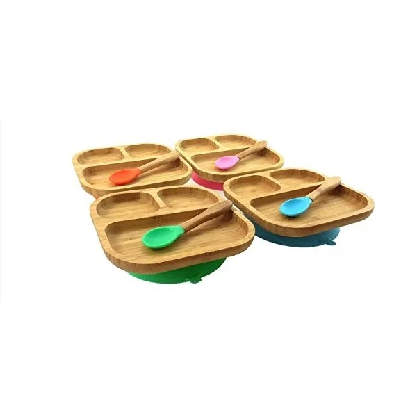 High Quality Kids Holiday Gifts Health Safety bamboo and wooden silicone baby plate suction set for Toddlers
High Quality Kids Holiday Gifts Health Safety bamboo and wooden silicone baby plate suction set for Toddlers