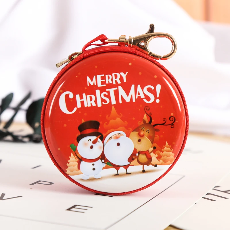Wholesale Global round Christmas Mini Bag Cute Cartoon Santa Claus Wallet Earphone coin Box for Children
Wholesale Global round Christmas Mini Bag Cute Cartoon Santa Claus Wallet Earphone coin Box for Children