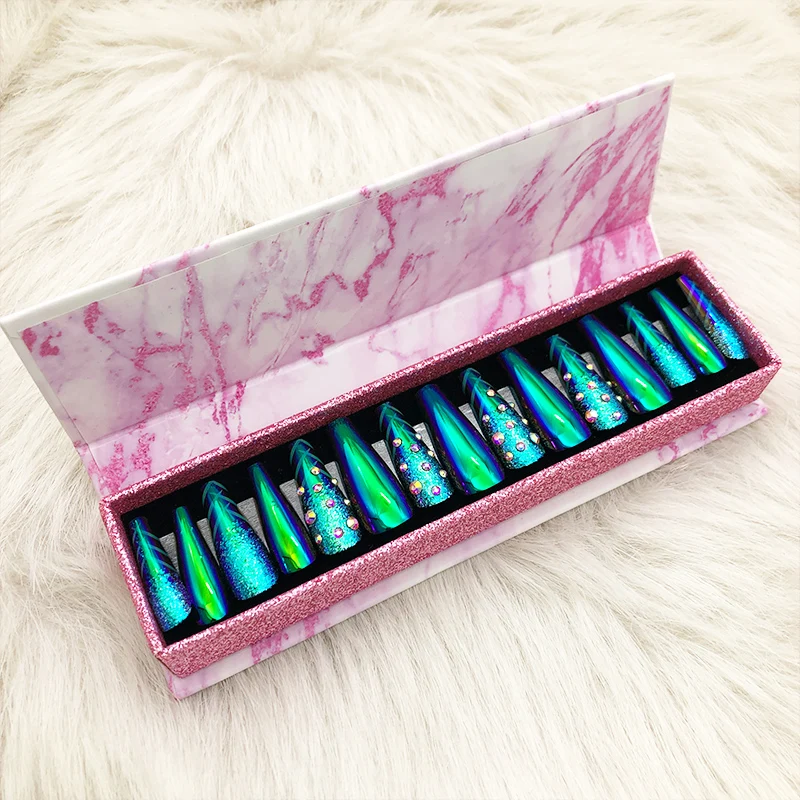 Luxury press on nail packaging box custom logo brand private label UV Gel Fingernails other nail supplies
Luxury press on nail packaging box custom logo brand private label UV Gel Fingernails other nail supplies