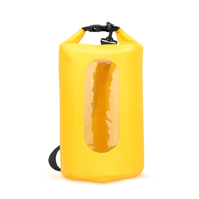 Ocean Pack Dry Bag Clear Window Foldable Nylon Laminated Bag TPU Tarpaulin Waterproof Dry Bag, Yellow
Ocean Pack Dry Bag Clear Window Foldable Nylon Laminated Bag TPU Tarpaulin Waterproof Dry Bag, Yellow