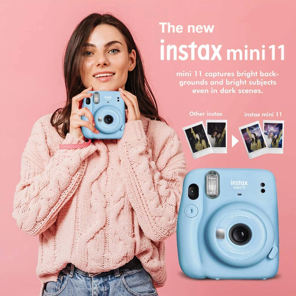 Cheap camera Fujifilm Instax Mini 11 Instant Camera easy to operate Novelty Camera Gift for kid
Cheap camera Fujifilm Instax Mini 11 Instant Camera easy to operate Novelty Camera Gift for kid