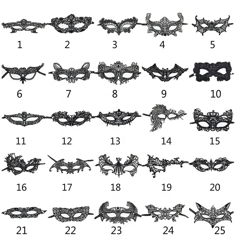 M009 Women Sexy Black Lace Eye Mask Masquerade Party Halloween Venetian Costumes Party Masks Headwear
M009 Women Sexy Black Lace Eye Mask Masquerade Party Halloween Venetian Costumes Party Masks Headwear