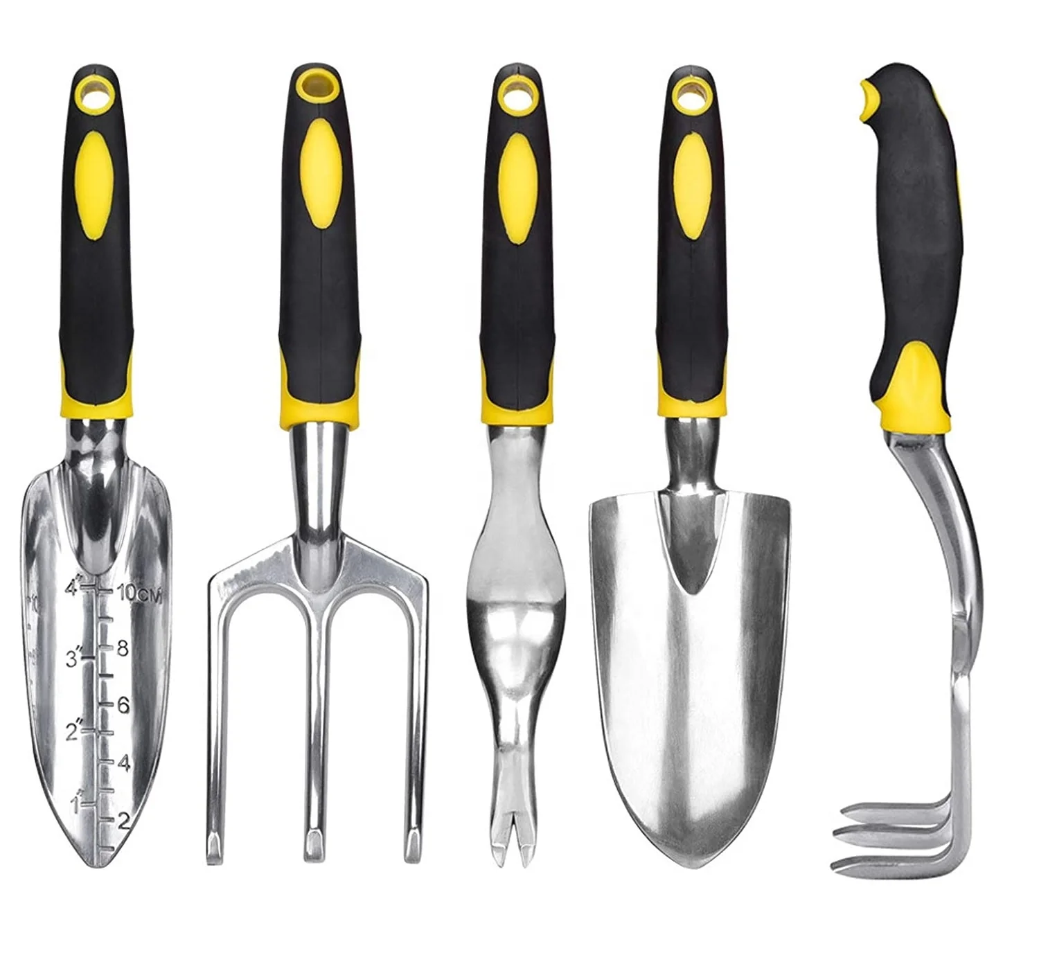 Factory Price Good Quality 5 Pieces Heavy Duty Aluminum Alloy Hand Gardening Tool Set with Non Slip Handle
Factory Price Good Quality 5 Pieces Heavy Duty Aluminum Alloy Hand Gardening Tool Set with Non Slip Handle