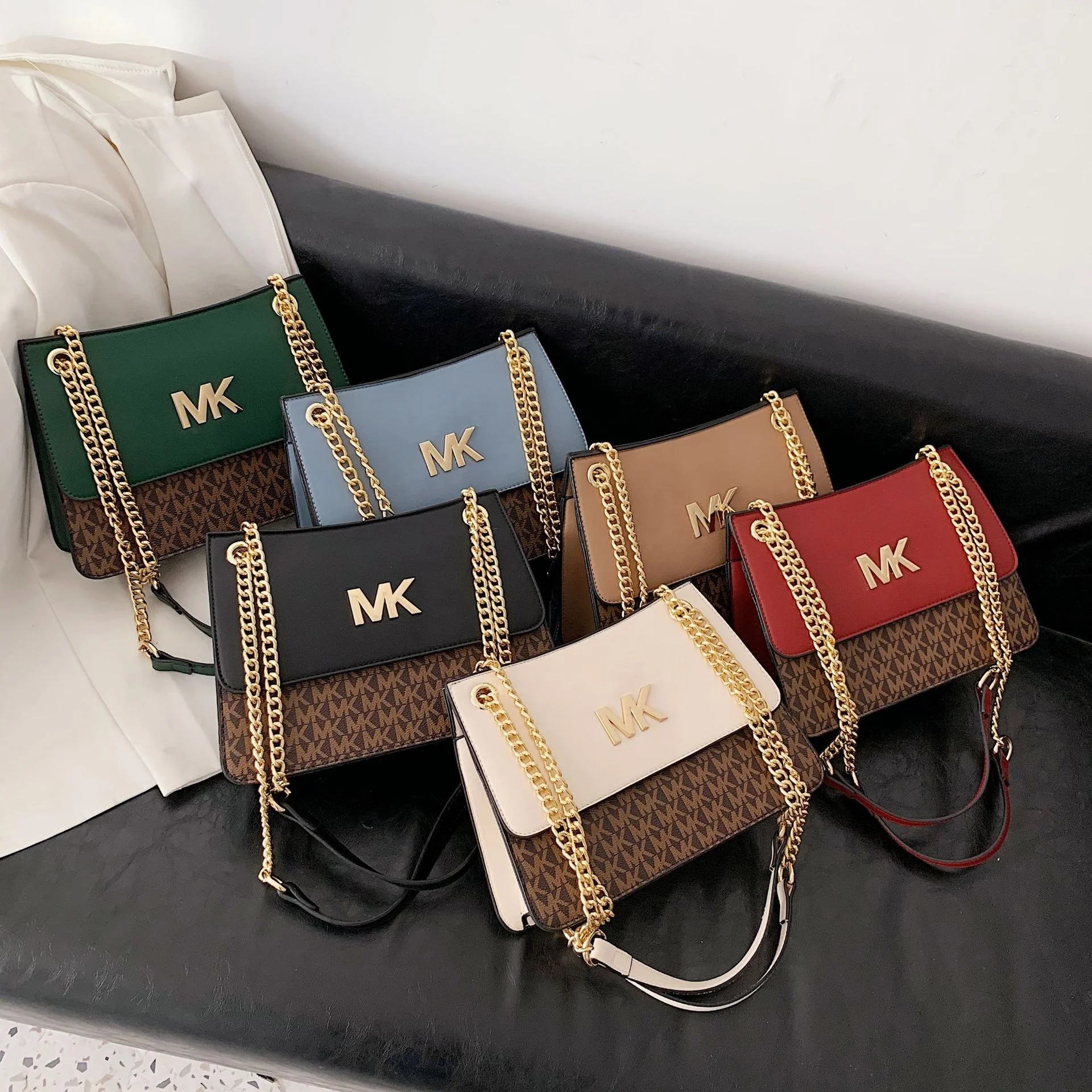 Chains Bag Mk Pures Handbags Bags Women Bags Handbag 2021, White,red,green,black,blue,brown
Chains Bag Mk Pures Handbags Bags Women Bags Handbag 2021, White,red,green,black,blue,brown