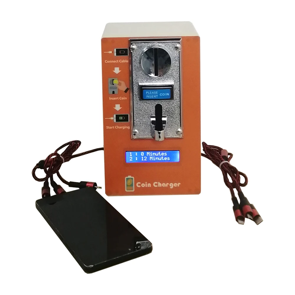 2022 Unique Mobile Phones Charger 3-in-1 Data Cable Cheap Coin Operated Charger Machine, Orange
2022 Unique Mobile Phones Charger 3-in-1 Data Cable Cheap Coin Operated Charger Machine, Orange