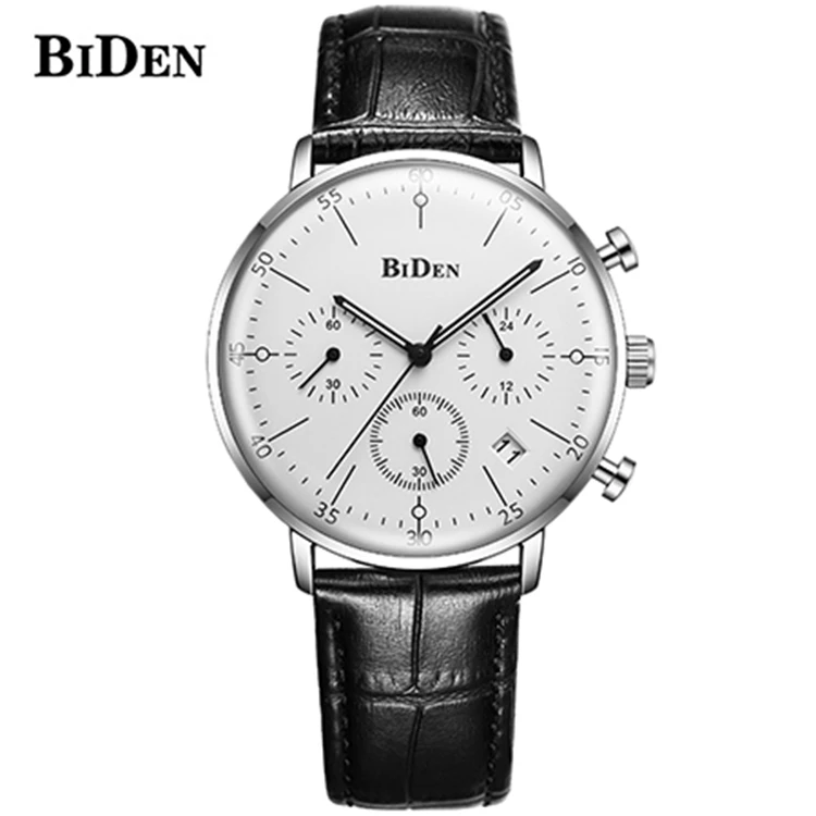 BIDEN 0052 Men Dress Quartz Leather Band Watch 2019 New Product Watches Men Wrist Brand, 4 colors
BIDEN 0052 Men Dress Quartz Leather Band Watch 2019 New Product Watches Men Wrist Brand, 4 colors