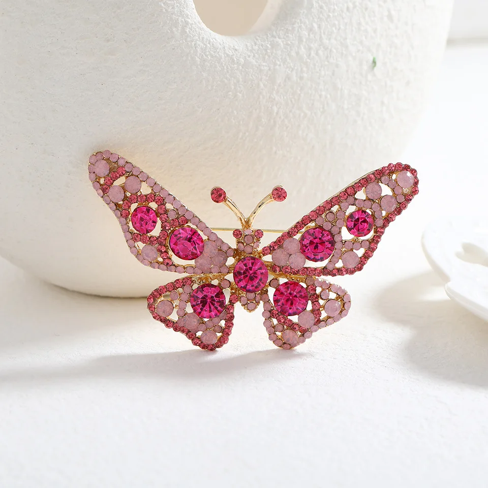 Luxury Women Large Butterfly Brooch Pin Vintage Jewelry 18k Gold Plated Crystal CZ Butterfly Brooches
Luxury Women Large Butterfly Brooch Pin Vintage Jewelry 18k Gold Plated Crystal CZ Butterfly Brooches
