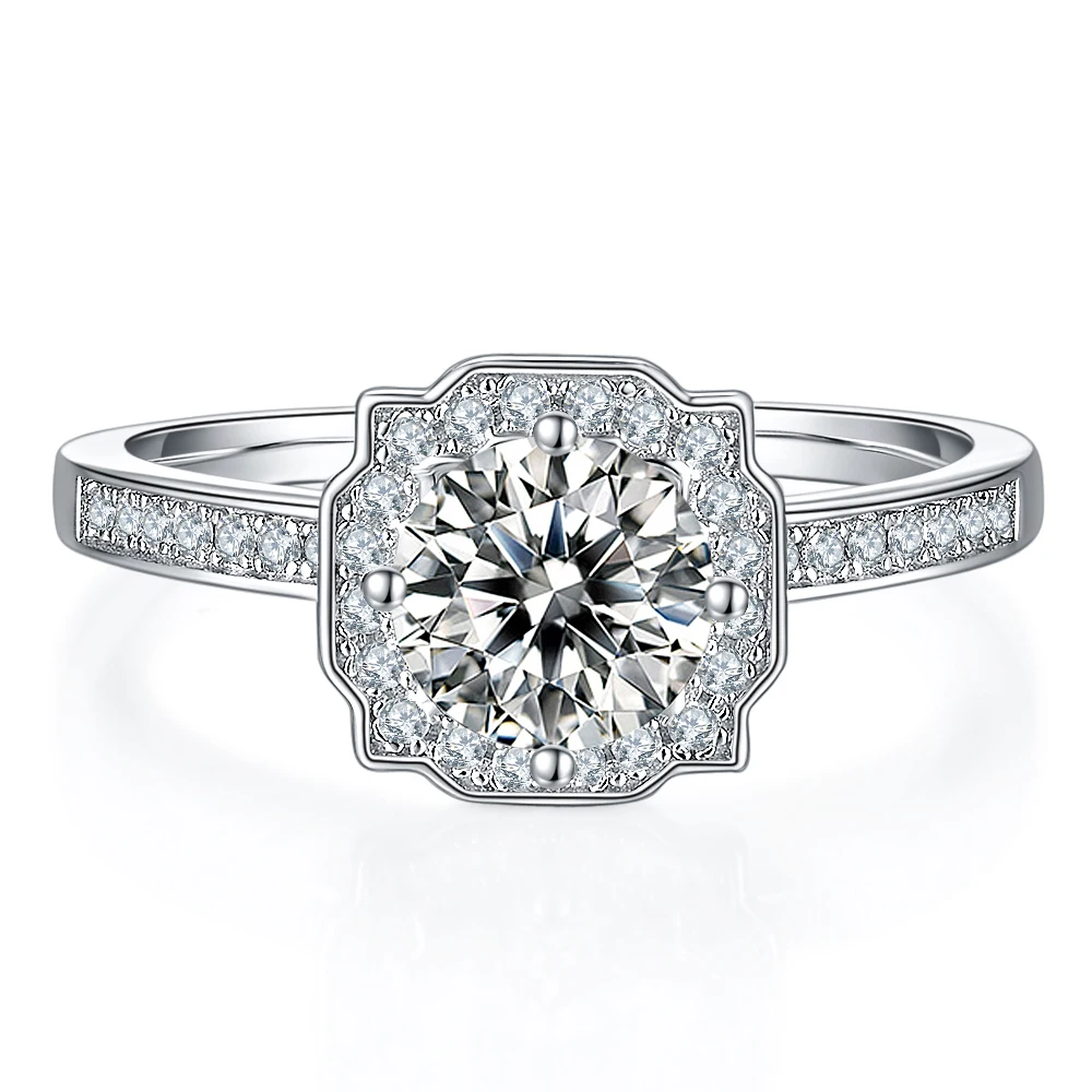 Shanzuan Jewelry Micro Insert Customize Rings Jewelry Women Moissanite Ring 18K Gold Plated Ring, Silver color
Shanzuan Jewelry Micro Insert Customize Rings Jewelry Women Moissanite Ring 18K Gold Plated Ring, Silver color