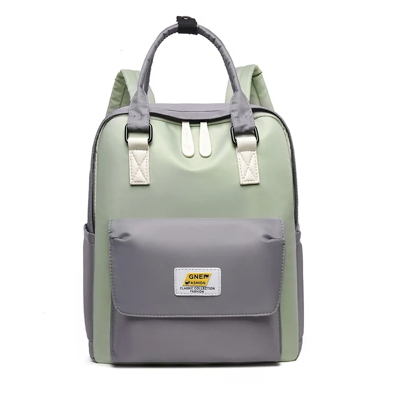 Fashion Multifunction Double Zipper Women Backpack Teenager Girls Laptop Backpack Student Korean Style Schoolbag, Yellow,green,blue,black
Fashion Multifunction Double Zipper Women Backpack Teenager Girls Laptop Backpack Student Korean Style Schoolbag, Yellow,green,blue,black