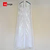 Transparent PVC Plastic Bag Clothes Travel Storage Bag Gown Wedding Dress Cover Wholesale