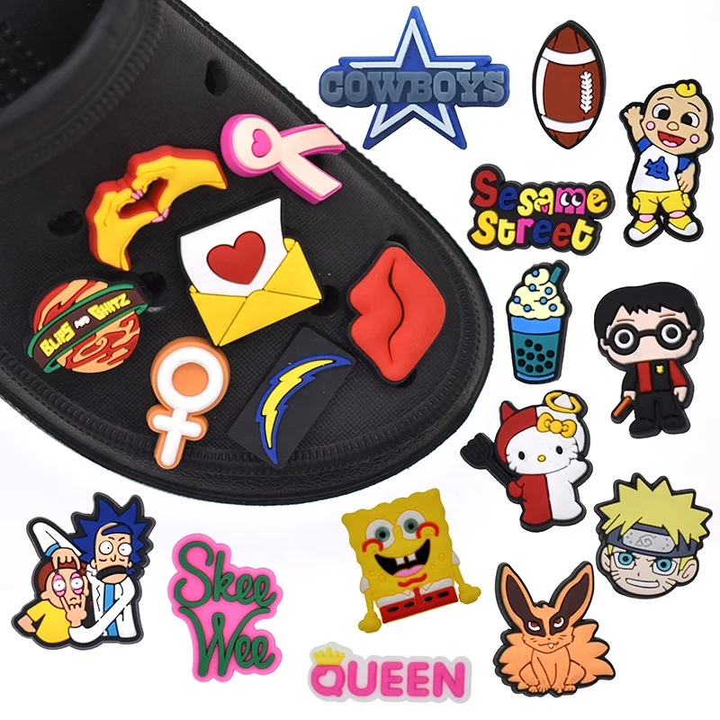 Wholesale PVC clock charms Custom designer sandals charms and bracelet gifts for kids, As picture
Wholesale PVC clock charms Custom designer sandals charms and bracelet gifts for kids, As picture