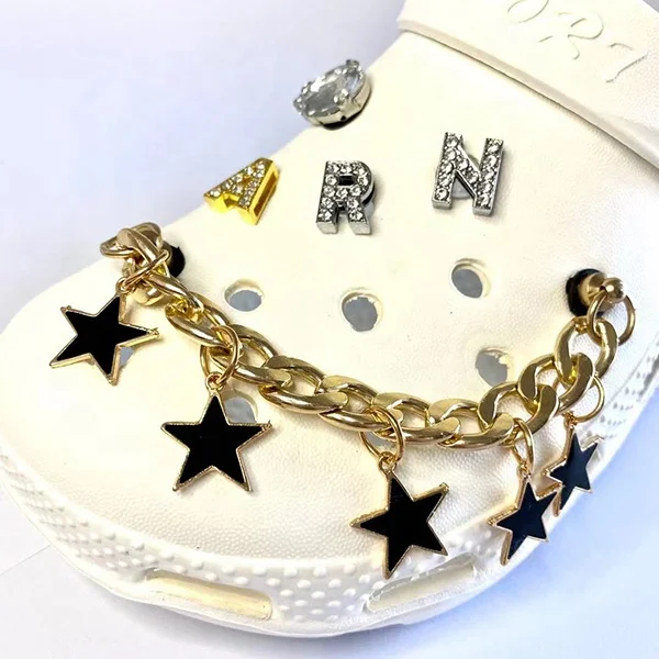 Wholesale Colorful Rock Chain Shoe Charms Decoration Accessories Suitable For Sandals Chain Charm, Picture
Wholesale Colorful Rock Chain Shoe Charms Decoration Accessories Suitable For Sandals Chain Charm, Picture