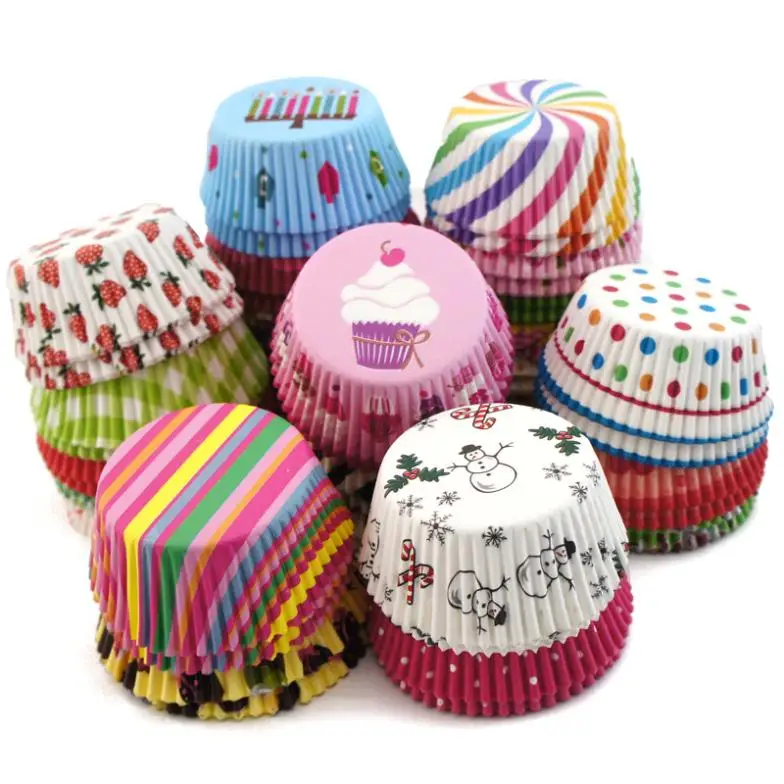 100PCS Color Printing Muffin Cases Paper Cups Cake Cupcake Liner Baking Mold Paper Cake Party Tray Cake Decorating Tool, Customized color
100PCS Color Printing Muffin Cases Paper Cups Cake Cupcake Liner Baking Mold Paper Cake Party Tray Cake Decorating Tool, Customized color