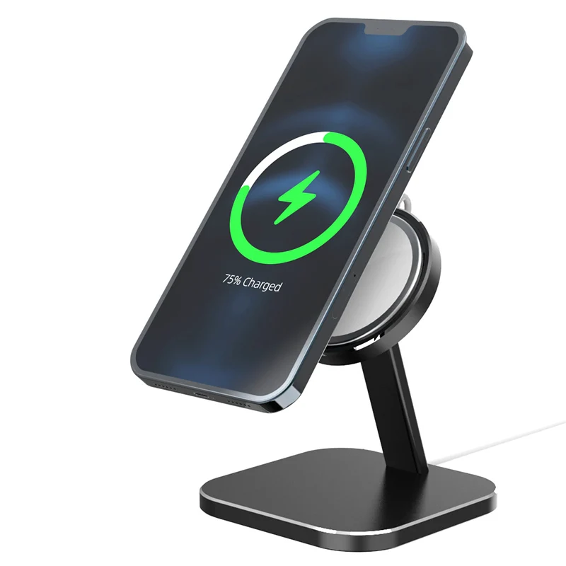 2021 Wireless Charger Holder Phone Stand Holder Wireless Charger Bracket Desktop For IPhone12
2021 Wireless Charger Holder Phone Stand Holder Wireless Charger Bracket Desktop For IPhone12