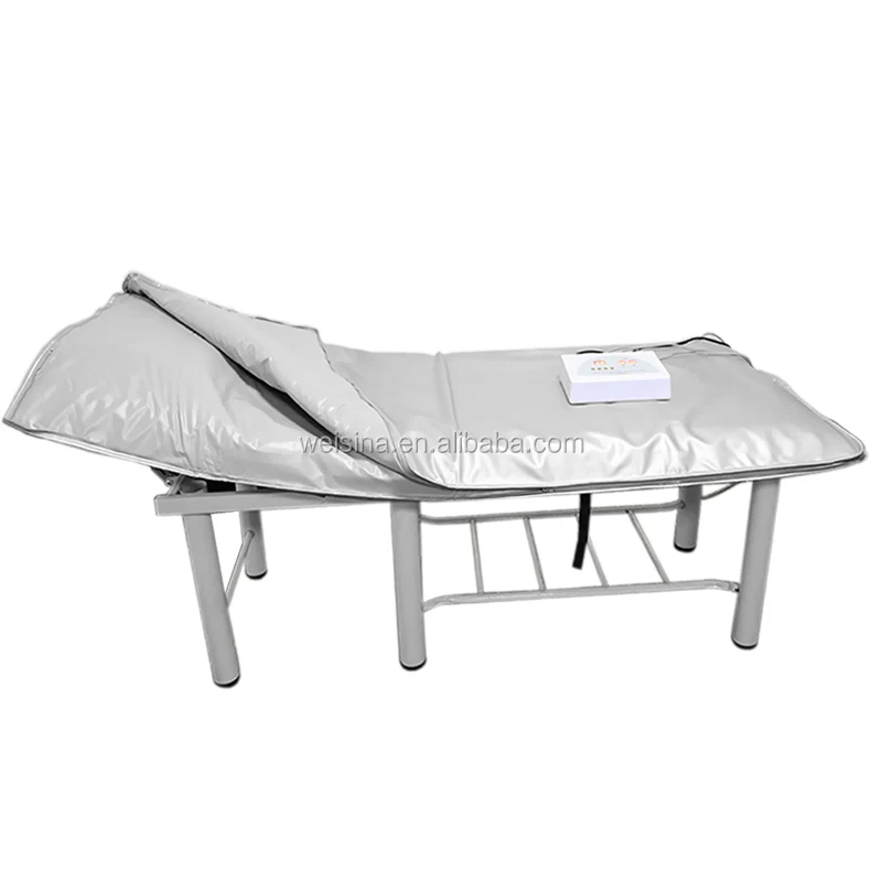 Slimming machine 2 zone body wrap air pressure far infrared sauna blanket for weight loss, Silver
Slimming machine 2 zone body wrap air pressure far infrared sauna blanket for weight loss, Silver