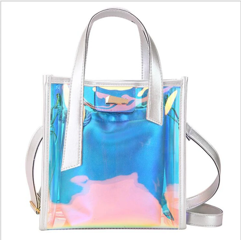 Fashion PVC Reusable Shopping Bag Womens Eco Friendly Large beach bag Capacity Waterproof Handbag Shoulder Bag, Customized color
Fashion PVC Reusable Shopping Bag Womens Eco Friendly Large beach bag Capacity Waterproof Handbag Shoulder Bag, Customized color