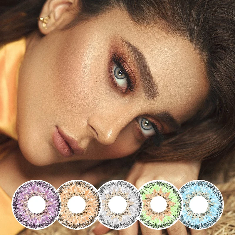 moonve Good Quality Contact Lenses Diameter 14.5mm Contact Lenses Soft Big Eyes Color Contact Lenses, 6 colors
moonve Good Quality Contact Lenses Diameter 14.5mm Contact Lenses Soft Big Eyes Color Contact Lenses, 6 colors