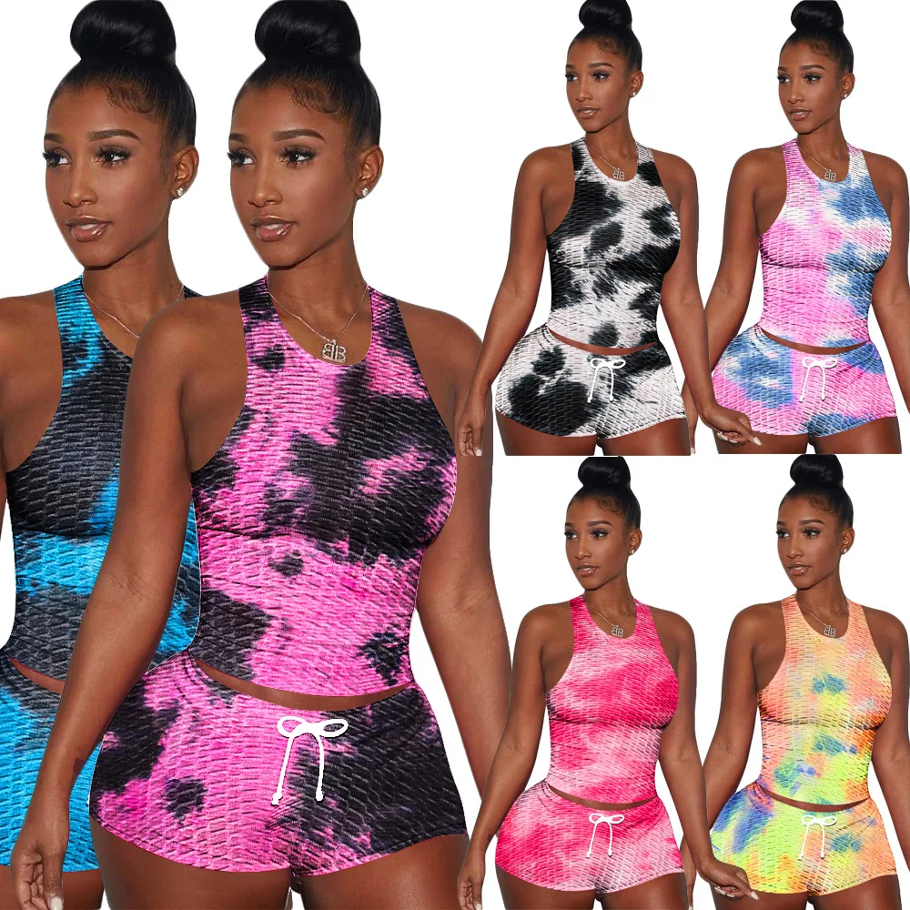 Free Shipping R04163 - Shorts And Top Fashion Tie Dye Women Two Piece Outfits Plus Size
Free Shipping R04163 - Shorts And Top Fashion Tie Dye Women Two Piece Outfits Plus Size
