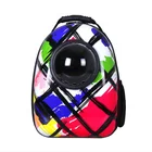Saiweisi amazon hot sale high quality pet carrier bag backpack for dogs cats birds small animals outdoor pet travel bag
