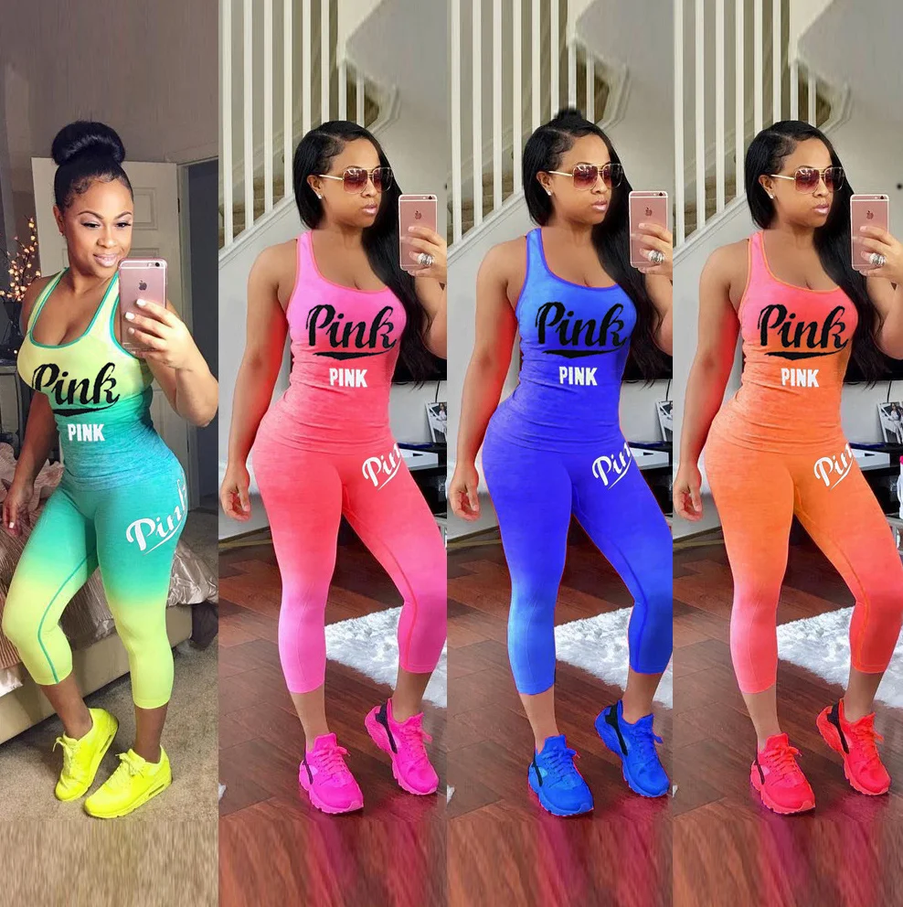 Wholesale Fashion Bodycon Women Sport Clothing Multicolor Printed Sports Outfits Two Piece Sets, Orange,rose red,blue,green
Wholesale Fashion Bodycon Women Sport Clothing Multicolor Printed Sports Outfits Two Piece Sets, Orange,rose red,blue,green
