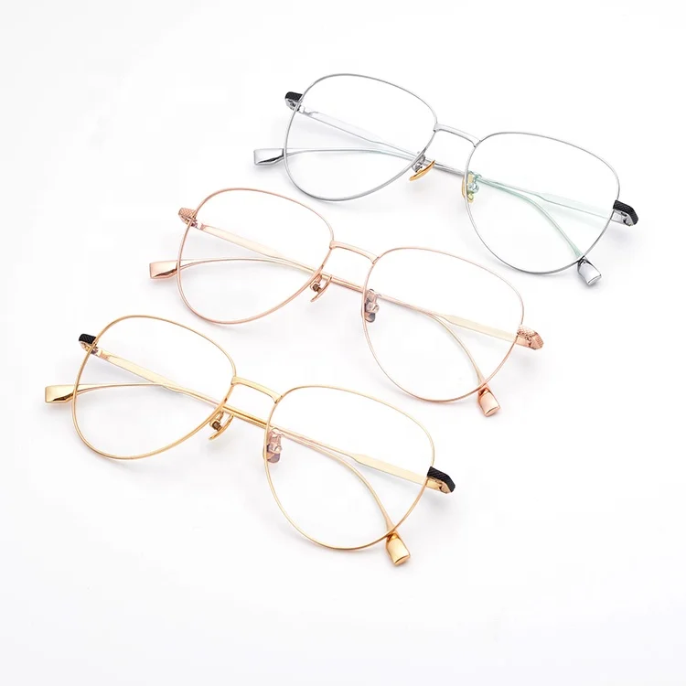 Ready Stock New Stylish Spectacle Frame Handmade Titanium Optical Frames Adjustable Eyeglasses, Gold, silver, rose gold or custom colors
Ready Stock New Stylish Spectacle Frame Handmade Titanium Optical Frames Adjustable Eyeglasses, Gold, silver, rose gold or custom colors